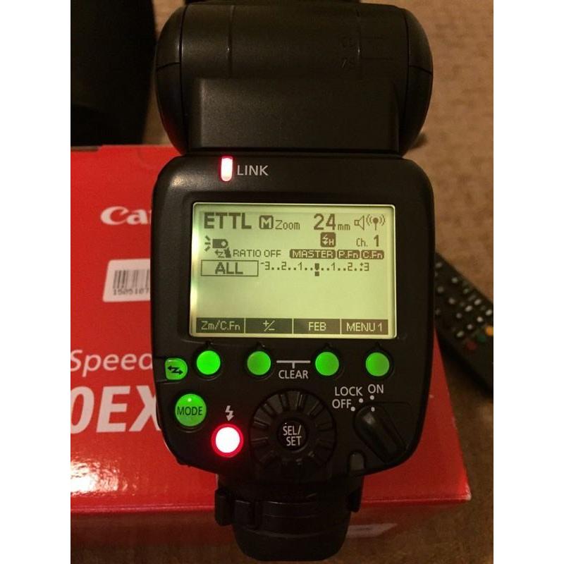Canon 600 EX RT SPEEDLIGHT