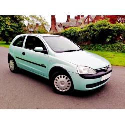 NICE CORSA : LOW MILEAGE : LONG MOT : DRIVES BRILLIANTLY