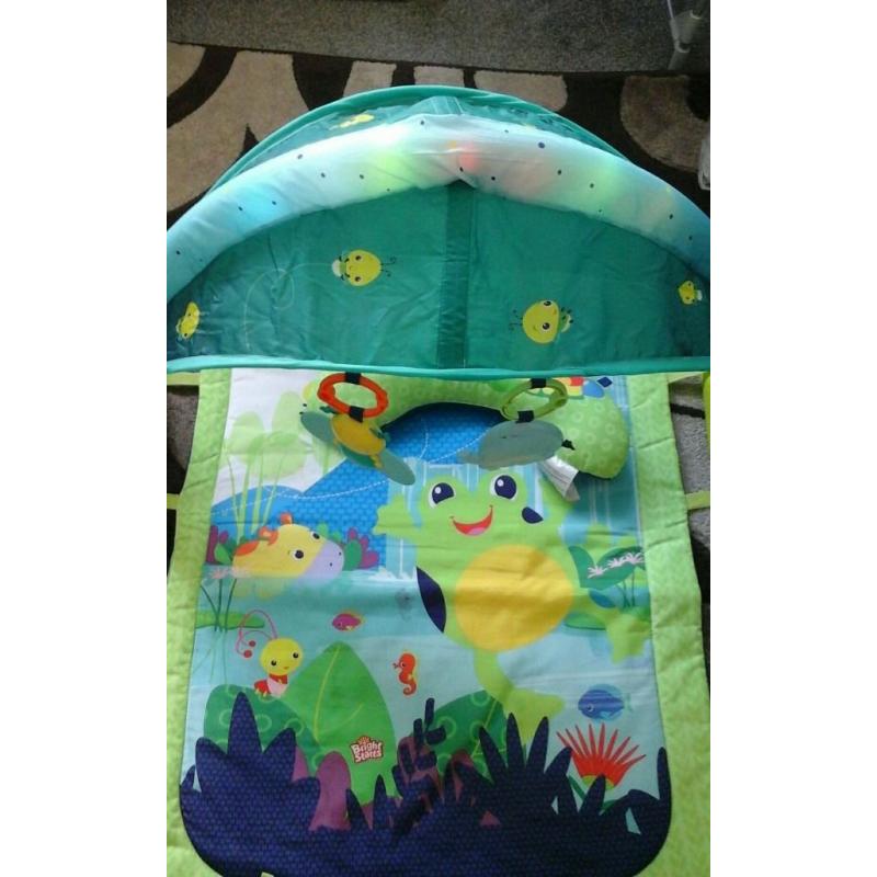 bright stars light up play mat