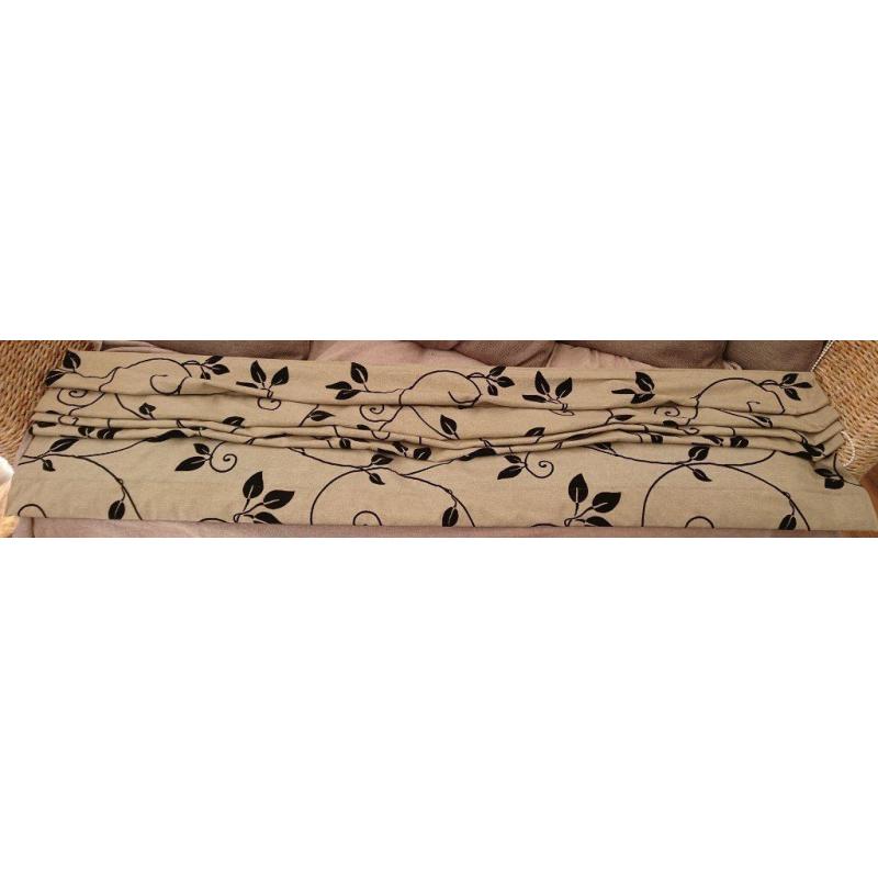 Roman Blind with matching Pelmet