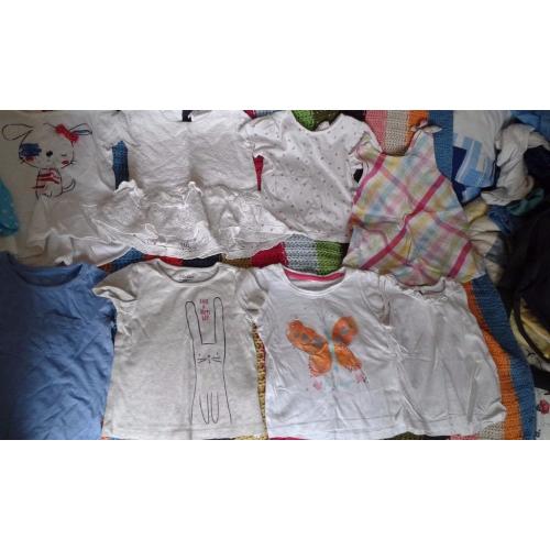 Large Bundle of 12 - 18 Months Girls Clothes (66 items)