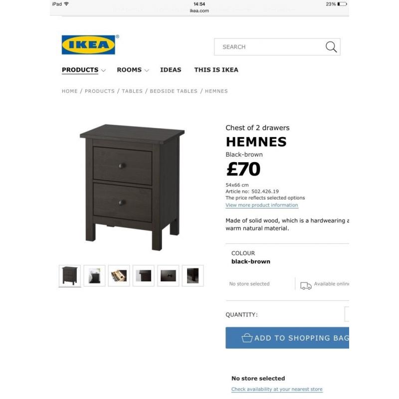 IKEA HEMNES furniture bundle