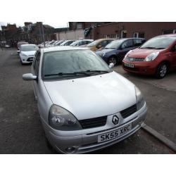 RENAULT CLIO 1.2 campus sport 2005 Petrol Manual in Silver
