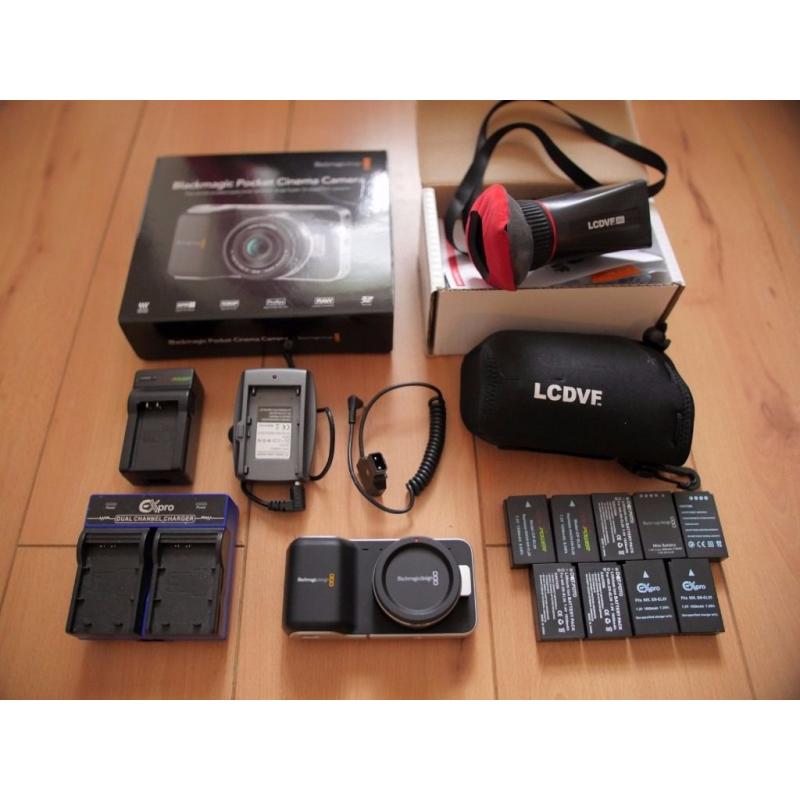 BMPCC: Blackmagic Pocket Cinema Camera + Extras