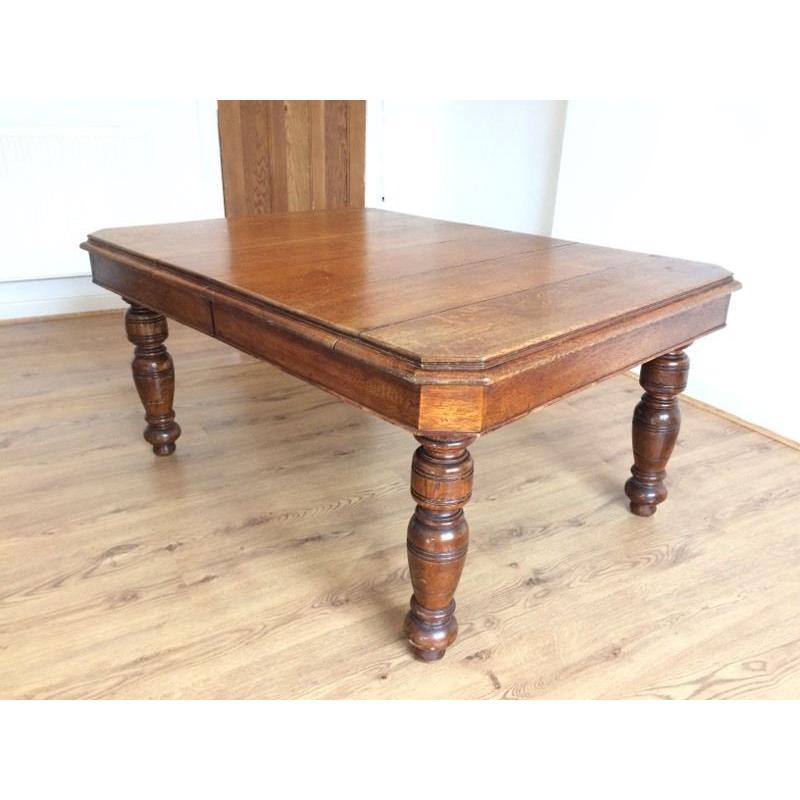 Oak Victorian Table