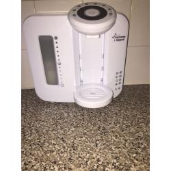 Tommee tippee bottle maker & steriliser