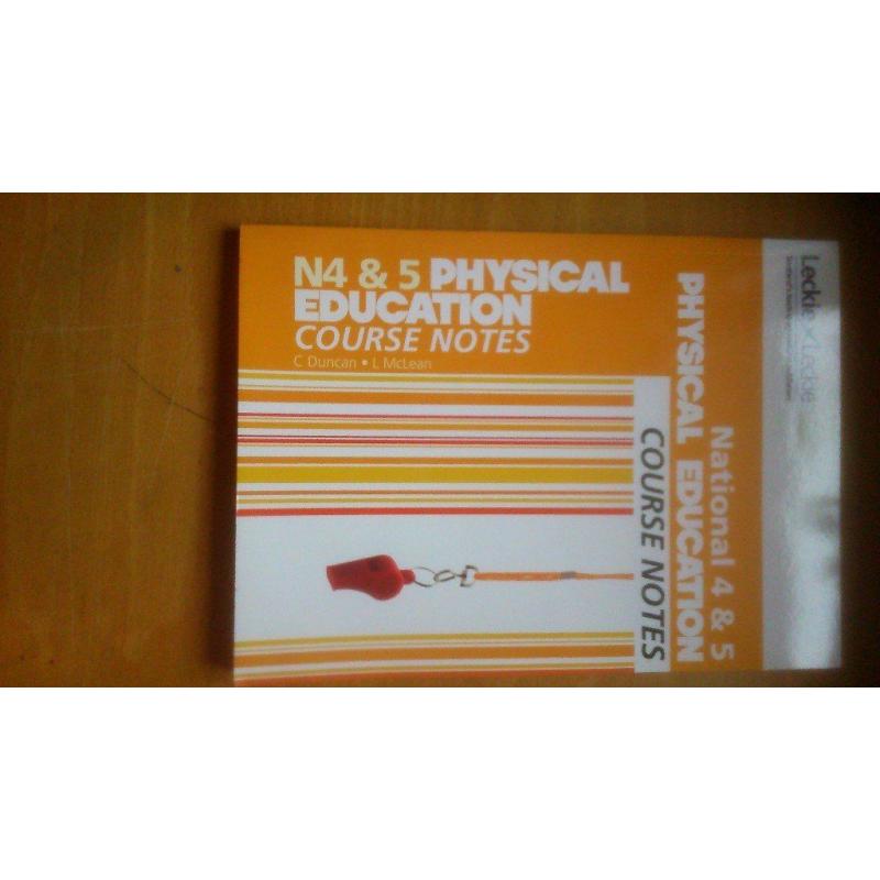 SQA National 4 and 5 Physical Education (PE) Leckie and Leckie Guide