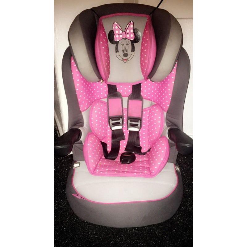 minnie mouse car seat