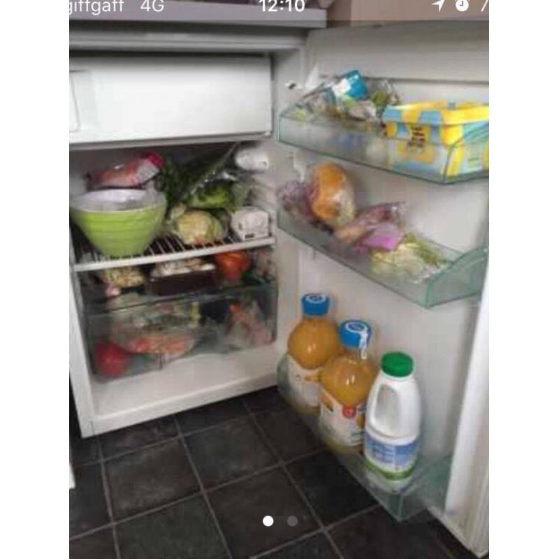 Under the counter refrigerator with ice compartment