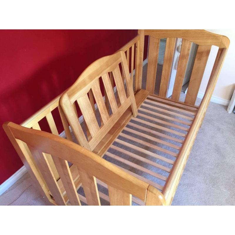Mamas and Papas Cot/ Junior Bed
