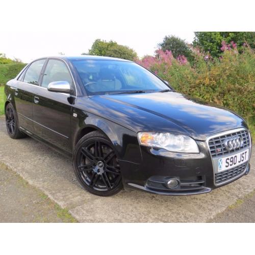 !!1 PREV OWNER!! 2005 AUDI S4 4.2 V8 / MANUAL GEARBOX / 12 MONTHS MOT / FULL SERVICE HISTORY / BLACK