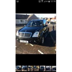 ssangyong rexton , 10months mot , part service history last service was 6k miles ago