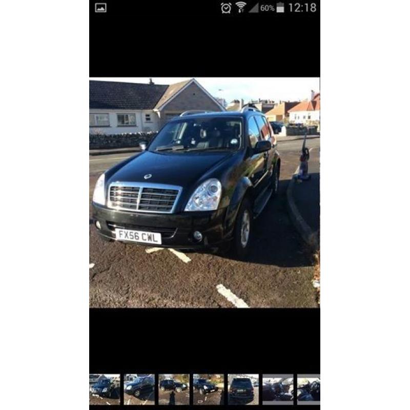 ssangyong rexton , 10months mot , part service history last service was 6k miles ago