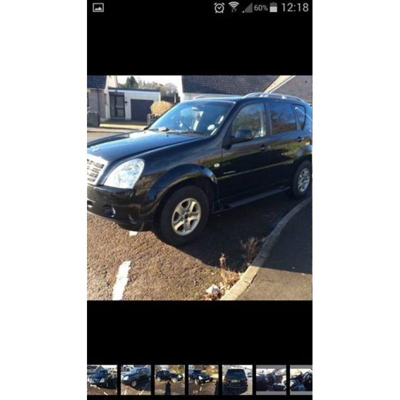 ssangyong rexton , 10months mot , part service history last service was 6k miles ago