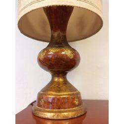 Oriental lamp & shade