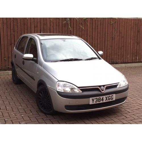 BARGAIN!!//VAUXHALL CORSA 2001-1.2//AUTOMATIC!!/MOT-MAY 2017//JUST SERVICED
