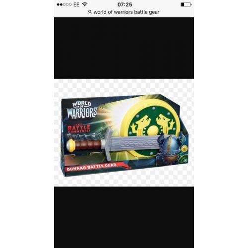 World of warriors battle gear NEW! BARGAIN!
