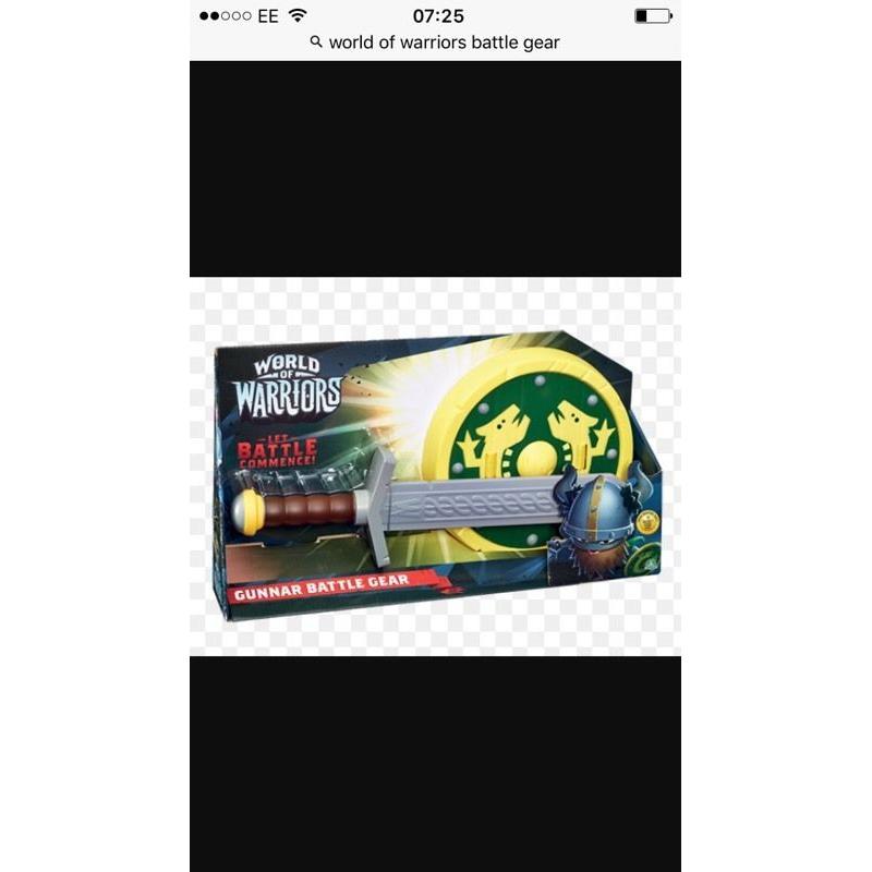 World of warriors battle gear NEW! BARGAIN!