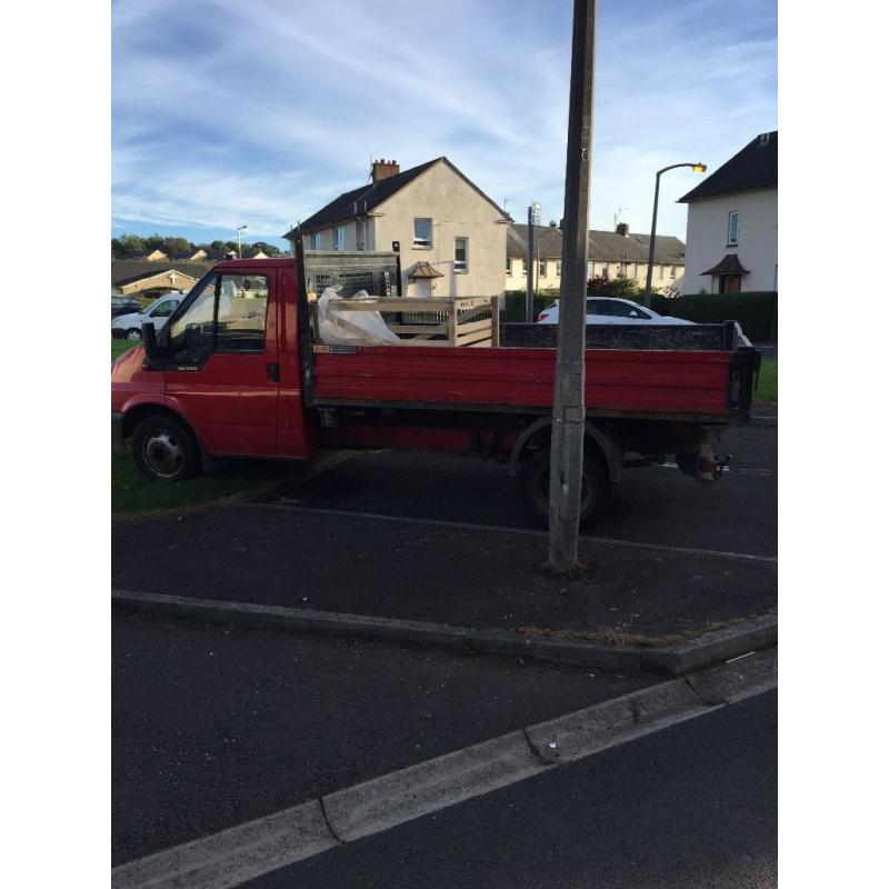Transit 3 way tipping body off a mk6 twin wheel base