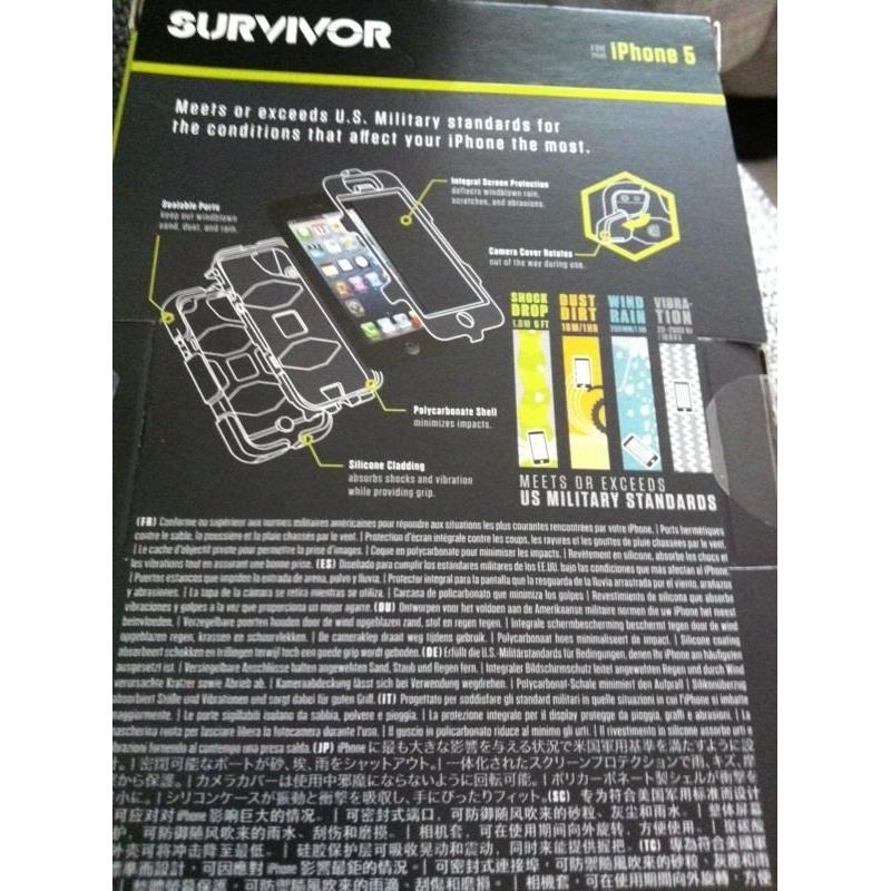 I Phone 5 S survivor cover