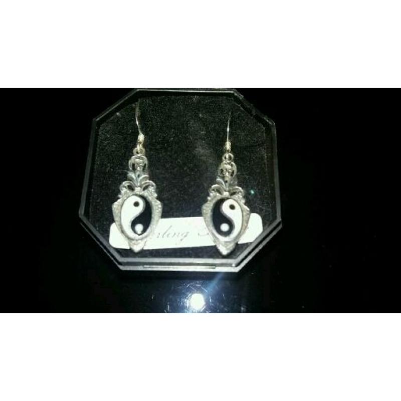 FOR SALE STERLING SILVER EARRINGS