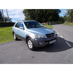 2005 55 KIA SORENTO 2.5 CRDI XS 5 DOOR 4X4 MOT SEPTEMBER 2017