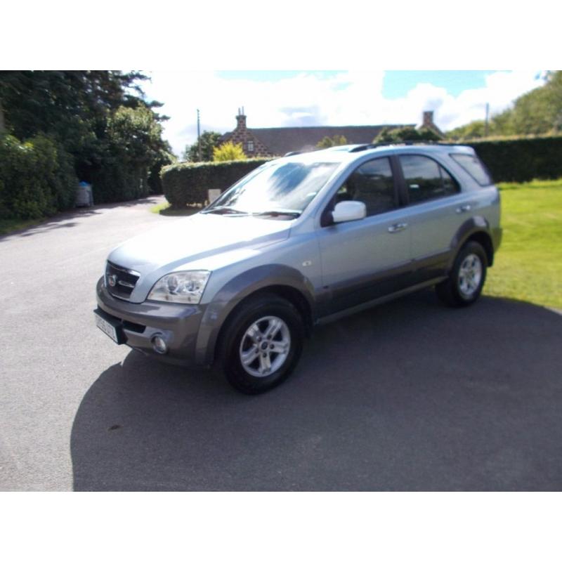 2005 55 KIA SORENTO 2.5 CRDI XS 5 DOOR 4X4 MOT SEPTEMBER 2017