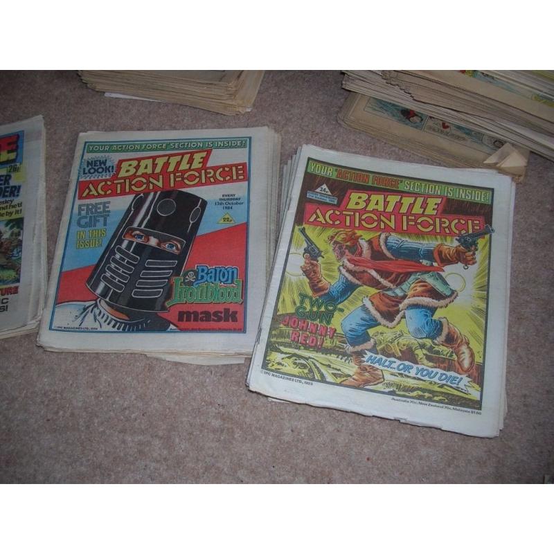 Battle Action Force Comics