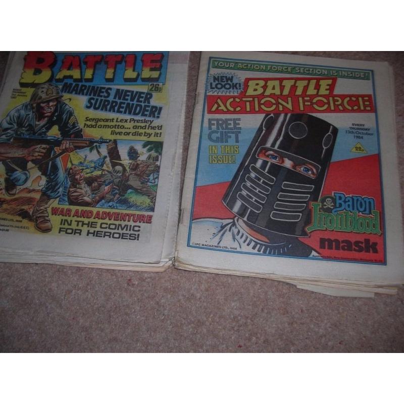 Battle Action Force Comics