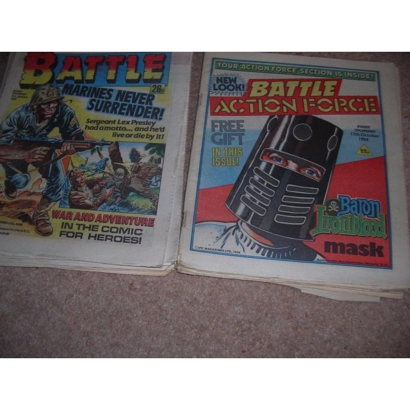 Battle Action Force Comics