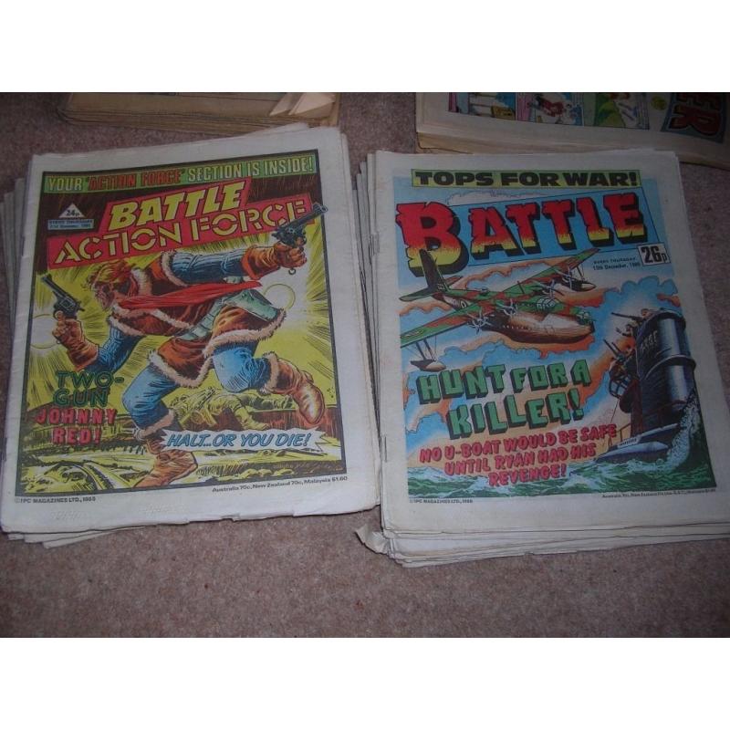 Battle Action Force Comics