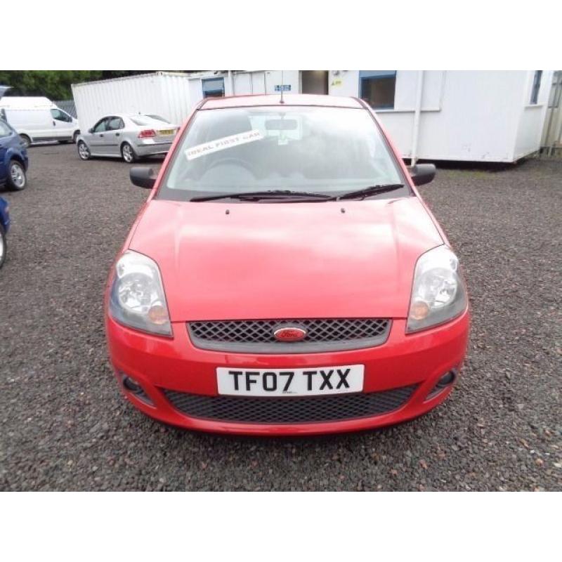 FORD FIESTA 1.25 ZETEC 2007 3 DOOR PETROL RED 92,000 MILES MOT TILL 07/02/17 EXCELLENT CONDITION