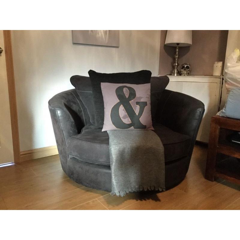 2 x 2 Seater Couches + Rotating Love Chair