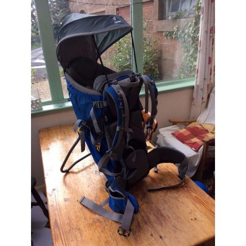 Deuter Kid Comfort 2 with sun shade bought in 2015