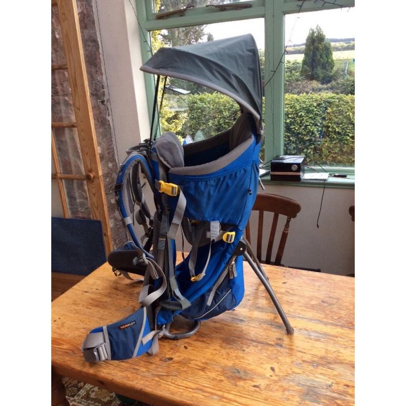 Deuter Kid Comfort 2 with sun shade bought in 2015