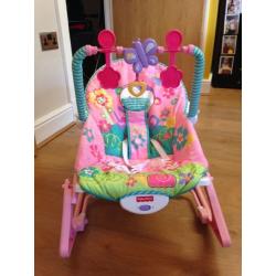 Infant to toddler rocker seat