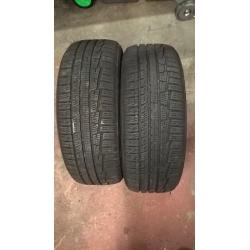 2x NOKIAN WR A3 winter tyres 205 55 16 winter wheels snow