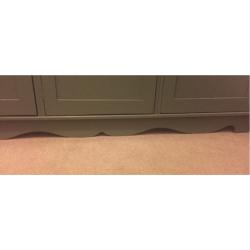 Three door wardrobe