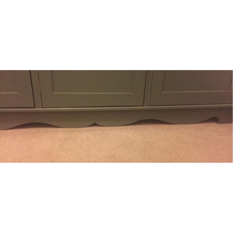Three door wardrobe