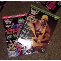 Large collection of wrestling magazines from the 90’s and 00’s – WWE & Power Slam
