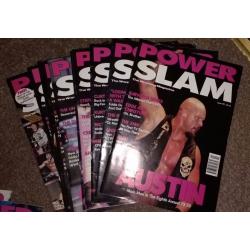 Large collection of wrestling magazines from the 90’s and 00’s – WWE & Power Slam