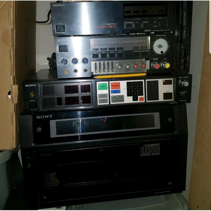 Sony CDK3300P ll professional karaoke music system
