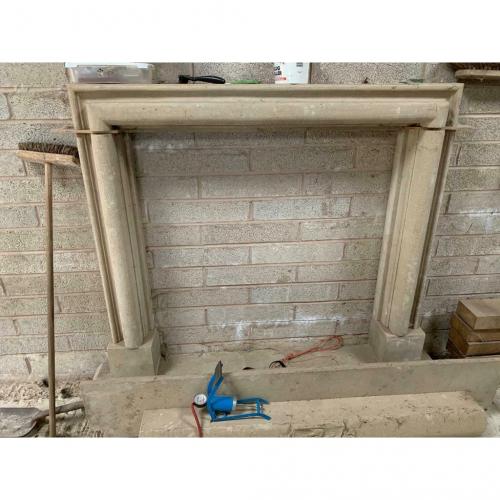 Grand fire surround (sandstone)