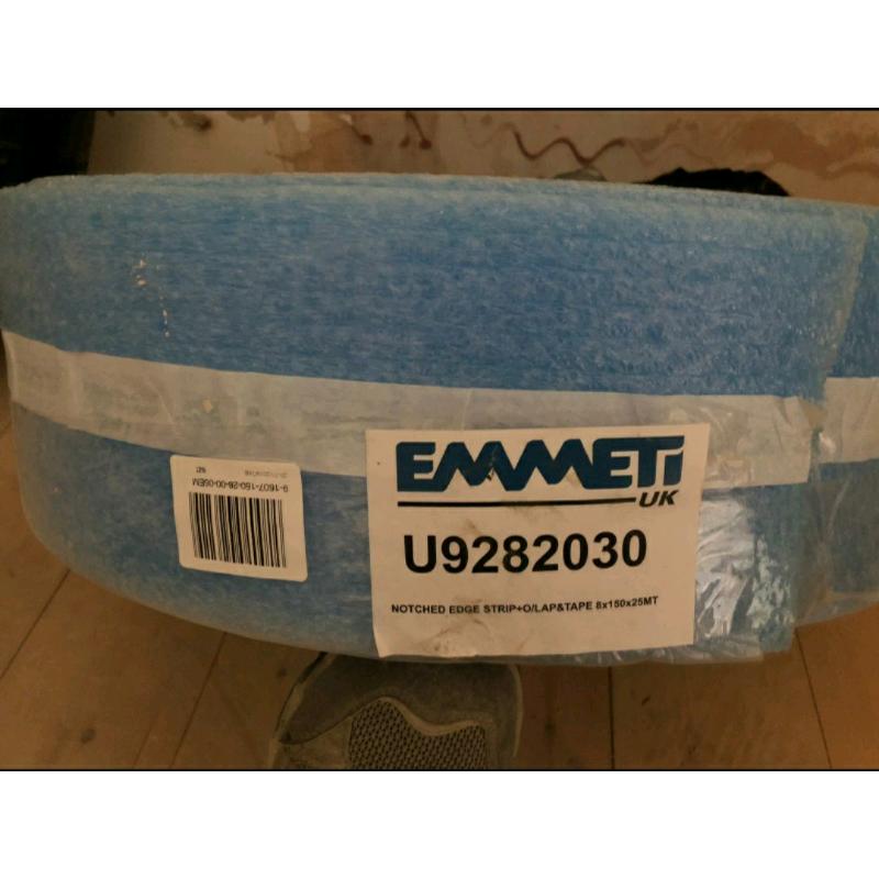 Multiple underfloor heating components unused in excellent condition