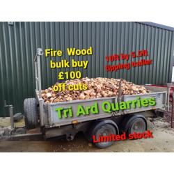 Logs fire wood trailer load ?125 save ??? cut them yourself