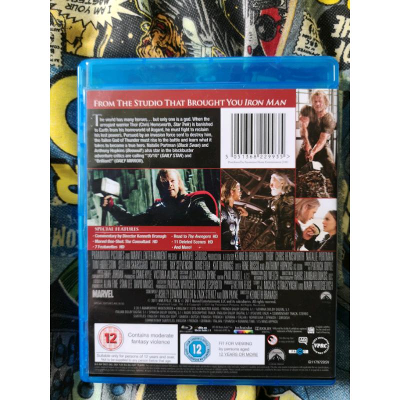Thor blu ray