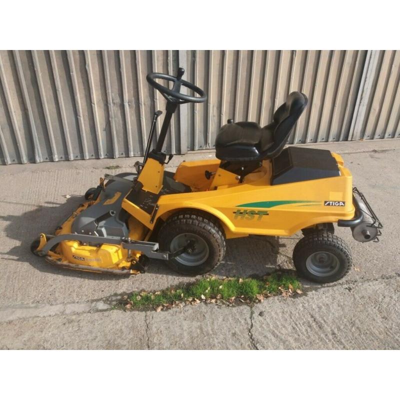 Recently serviced used Stiga Villa, President HST Ride, On Mower. Price reduced for quick sale...
