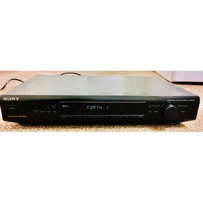 REDUCED! Sony FM Stereo/FM-AM tuner ST-SE300