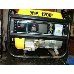 Wolf Generator. Model WP1200J. Needs some TLC. New price!