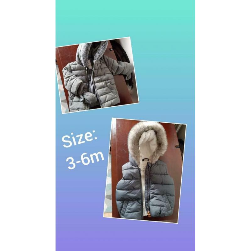 Baby coats, all in ones and sleeping bags